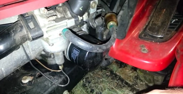 Empty Fuel in Bad Boy mower