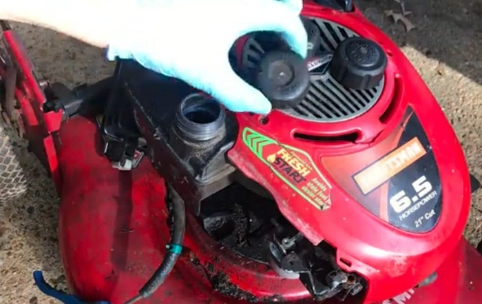 Faulty Fuel Cap of a bad boy mower