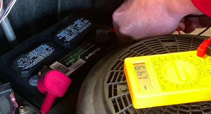 Loose terminals and bad battery in bad boy mower