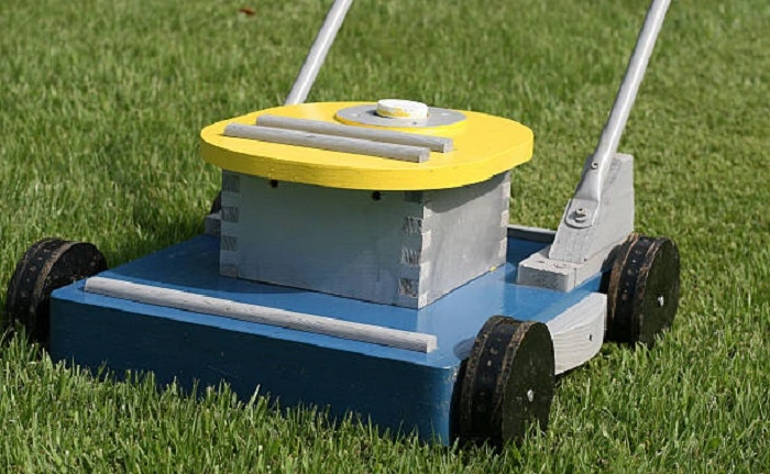 Run the Dethatcher in The Lawn