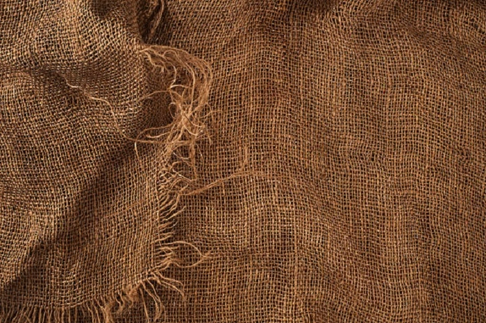 image of burlap sheets