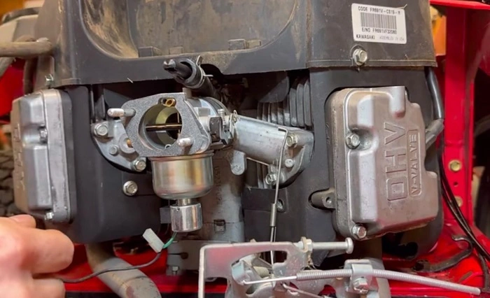 image of a Kawasaki fr691v engine carburetor